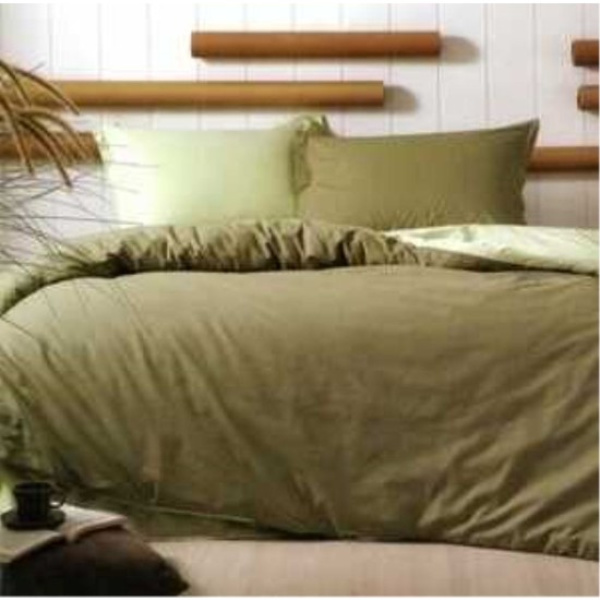 Özdilek Colormix Düz Haki Krem Rnf Tk Nevresim Takımı - PeşinatsızÖzdilek Colormix Düz Haki Krem Rnf Tk Nevresim Takımı