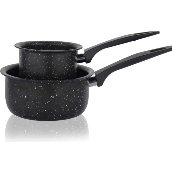 Schafer Legende Granit Kaçerola 2li 12 + 16 cm - TaksitleSchafer Legende Granit Kaçerola 2li 12 + 16 cm