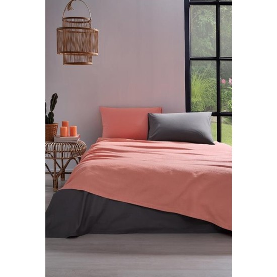 Özdilek Pike Takımı Ranforce Tek Kişilik Kiremit-Antrasit Colormıx - TaksitleÖzdilek Pike Takımı Ranforce Tek Kişilik Kiremit-Antrasit