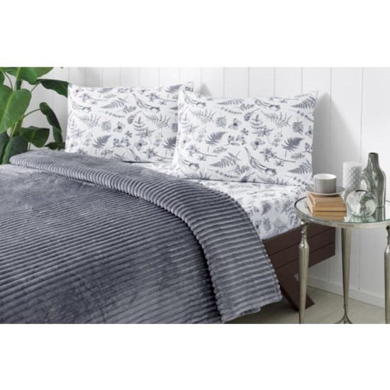 Özdilek Battaniye Pramit Antrasit 220 x 240 cm 8179 - SenetliÖzdilek Battaniye Pramit Antrasit 220 x 240 cm 8179