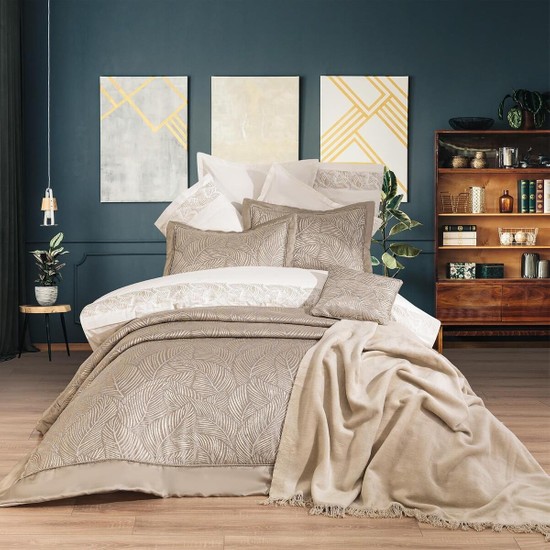 Schafer Gold Leaf Çeyiz Seti 11 Parça Gold - PeşinatsızSchafer Gold Leaf Çeyiz Seti 11 Parça Gold