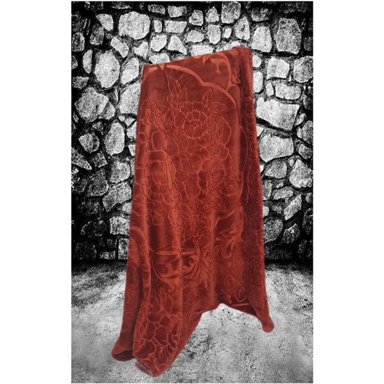 Özdilek Battaniye Çift Kişilik Prestij Kiremit - Elden TaksitleÖzdilek Battaniye Çift Kişilik Prestij Kiremit