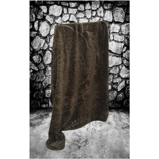 Özdilek Battaniye Çift Kişilik Prestij Kahverengi - Elden TaksitliÖzdilek Battaniye Çift Kişilik Prestij Kahverengi