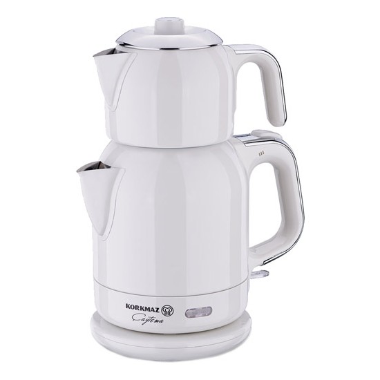 Korkmaz A331-02 Çaytema Elektrikli Çay Makinesi - Beyaz - Elden TaksitleKorkmaz A331-02 Çaytema Elektrikli Çay Makinesi - Beyaz