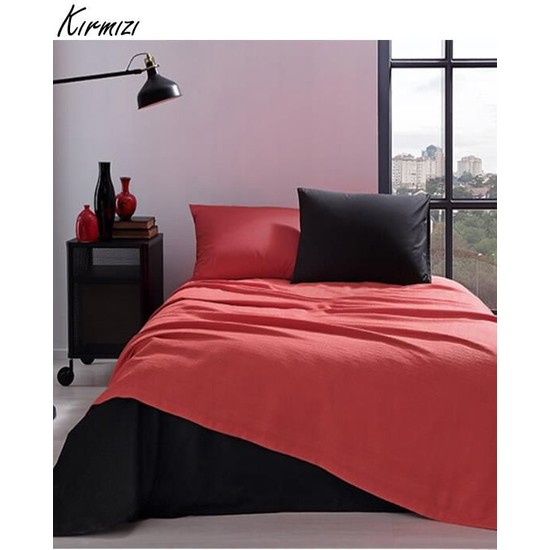 Özdilek Pike Takımı Ranforce Tek Kişilik Kırmızı-Siyah Colormıx - SözleşmeliÖzdilek Pike Takımı Ranforce Tek Kişilik Kırmızı-Siyah