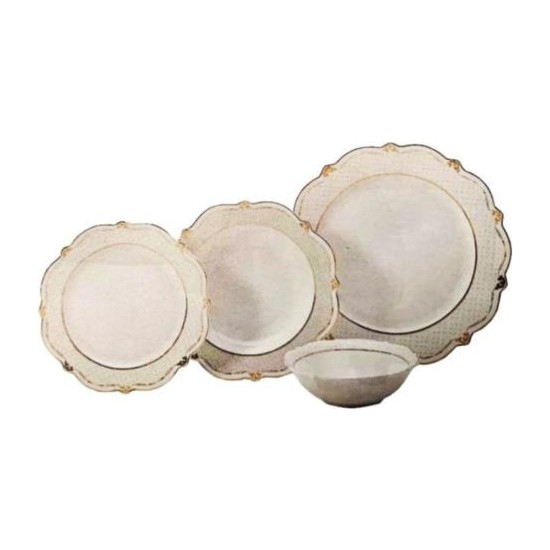 Korkmaz 60 Parça Eliza Collection Yemek Takımı A8246 - KefilsizKorkmaz 60 Parça Eliza Collection Yemek Takımı A8246