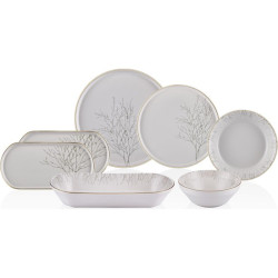 Neva N3194 Çınar Naturel 27 Prç Yemek Takımı