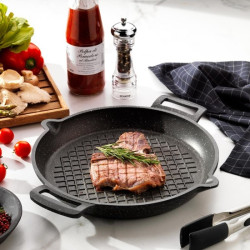 Schafer Famos Y.y.döküm Izgara TAVA-Ø30CM-GRI