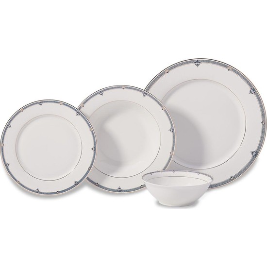 Korkmaz Perla Collection 60 Parça Yemek Takımı Lacivert - PeşinatsızKorkmaz Perla Collection 60 Parça Yemek Takımı Lacivert