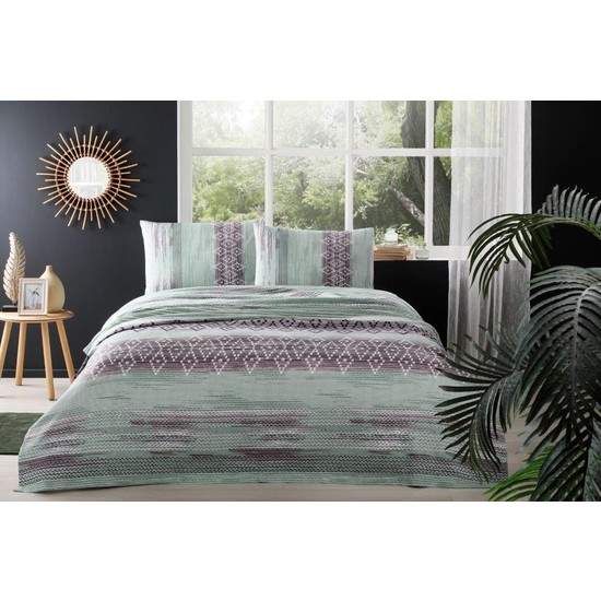 Özdilek Seam Yeşil Çift Kişilik Pike Takımı - SözleşmeliÖzdilek Seam Yeşil Çift Kişilik Pike Takımı