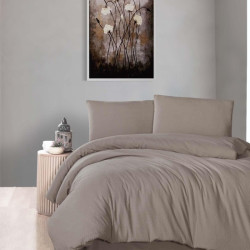 Schafer Soft Gofre Çift Kişilik Nevresim Tkm-4parça