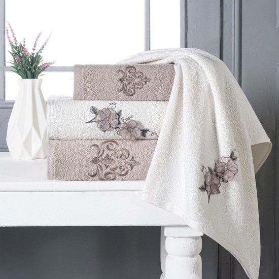 Schafer Aura Hamam Seti- 4 Parça-Bej - SenetliSchafer Aura Hamam Seti- 4 Parça-Bej