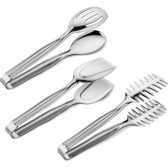 Schafer Twist Servis Maşası Seti- 3 Parça - SenetleSchafer Twist Servis Maşası Seti- 3 Parça