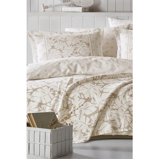 İyi Geceler İstanbul Summer Time Çift Kişilik Pike Takımı - Bej - Kredi Kartsızİyi Geceler İstanbul Summer Time Çift Kişilik Pike