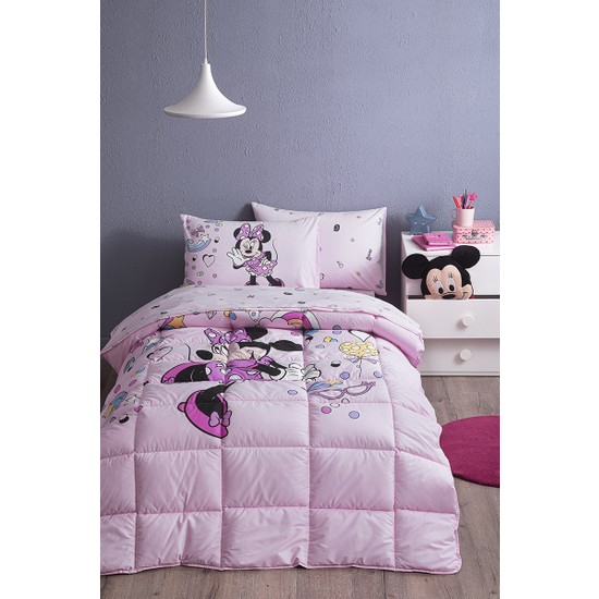 Özdilek Disney Minnie Mouse Icon Pembe Lisanslı Uyku Seti - SenetleÖzdilek Disney Minnie Mouse Icon Pembe Lisanslı Uyku Seti