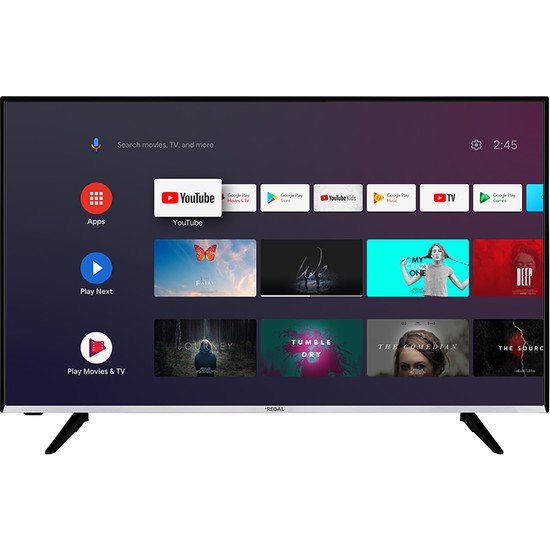 Regal 50R754UA9 50 126 Ekran Uydu Alıcılı 4K Ultra HD Android Smart LED TV - SenetliRegal 50R754UA9 50 126 Ekran Uydu Alıcılı 4K Ultra HD