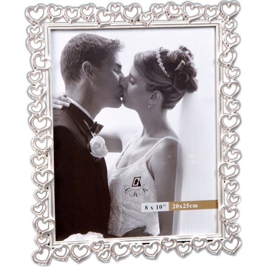 Biev Kalpli Metal Çerçeve 8X10 - SenetliBiev Kalpli Metal Çerçeve 8X10