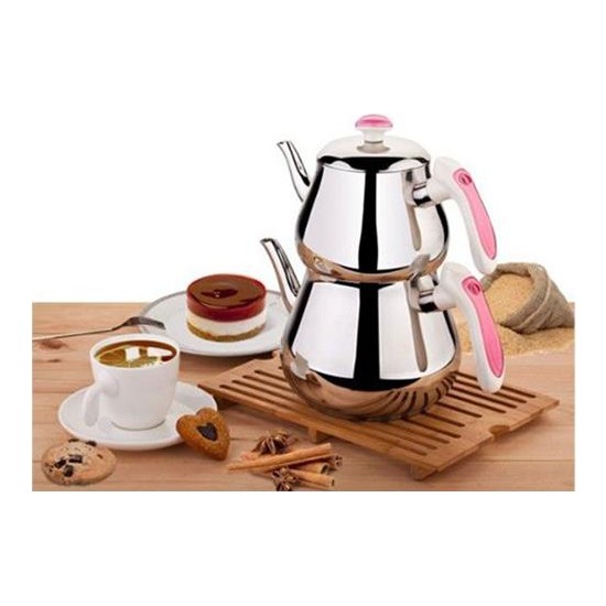 Özkent Kristal Mega Çaydanlık Lila - Kredi KartsızÖzkent Kristal Mega Çaydanlık Lila