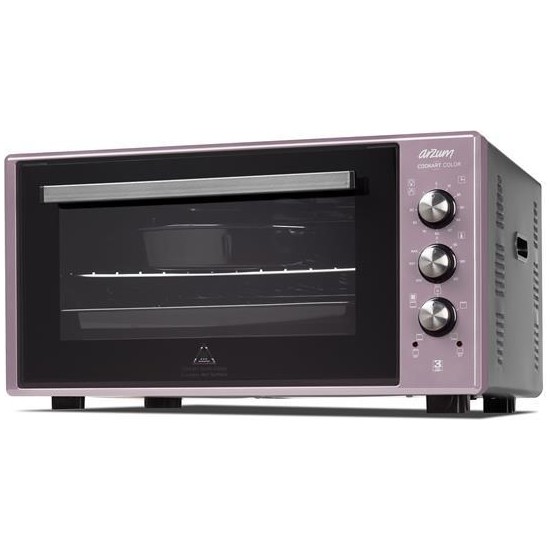 Arzum AR2034D Cookart Color 50 LT Çift Camlı Fırın Dreamline - SenetliArzum AR2034D Cookart Color 50 LT Çift Camlı Fırın Dreamline