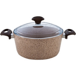 Falez Creamy Granit 28 Cm Derin Tencere