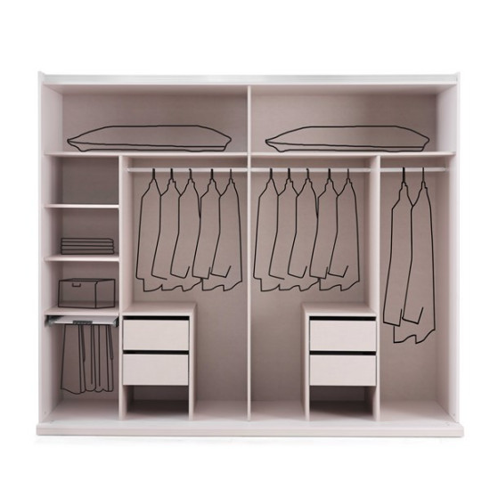 Aris Sürgülü Gardırop - KefilsizAris Sürgülü Gardırop