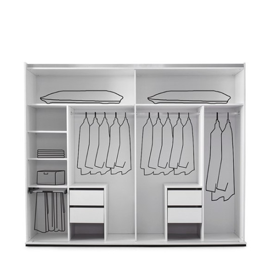 Frida Sürgülü Gardırop - KefilsizFrida Sürgülü Gardırop