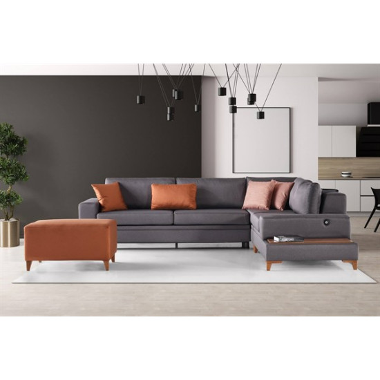 Metz Köşe Koltuk Takımı - SenetleMetz Köşe Koltuk Takımı