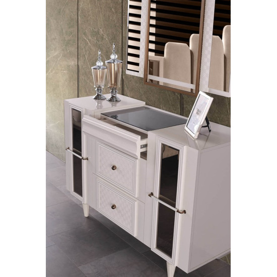 Gems Beyaz Şifonyer - Kredi KartsızGems Beyaz Şifonyer