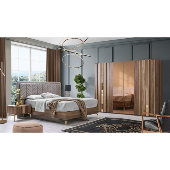 Linens 6 Kapılı Yatak Odası Takımı - Elden TaksitliLinens 6 Kapılı Yatak Odası Takımı