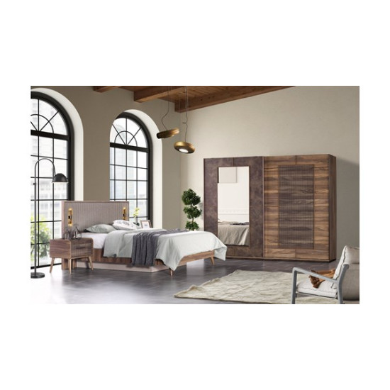 Vintage Sürgülü Yatak Odası Takımı - PeşinatsızVintage Sürgülü Yatak Odası Takımı