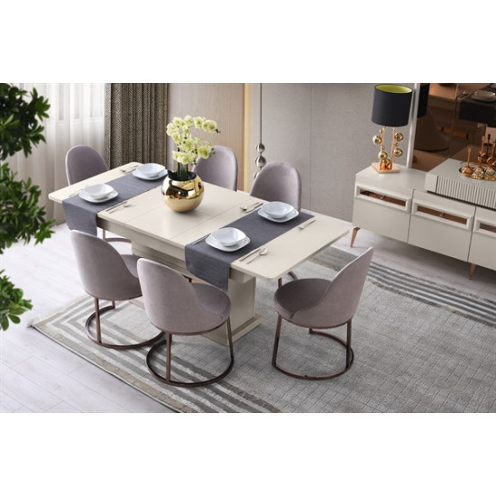 Megan Yemek Masası - Elden TaksitleMegan Yemek Masası