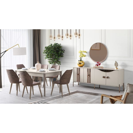 Aris Yemek Odası Takımı - SenetliAris Yemek Odası Takımı