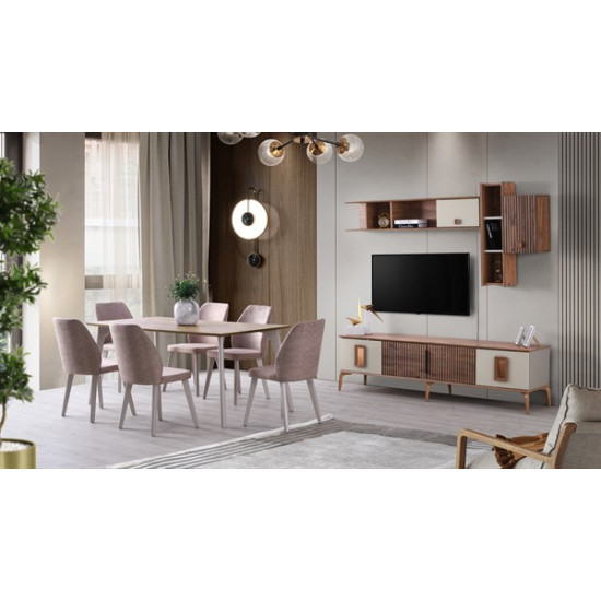 Babil Yemek Odası Takımı - Elden TaksitliBabil Yemek Odası Takımı