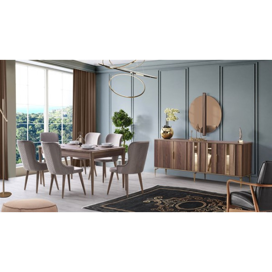 Linens Yemek Odası Takımı - SenetliLinens Yemek Odası Takımı