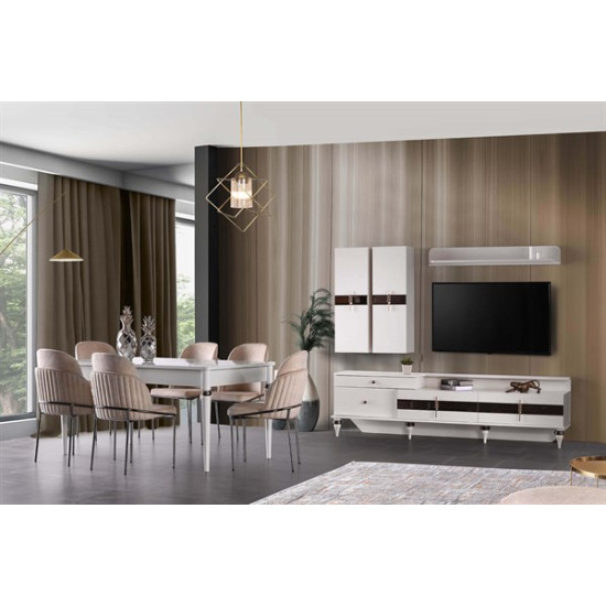 Mira Yemek Odası Takımı - Elden ÖdemeliMira Yemek Odası Takımı