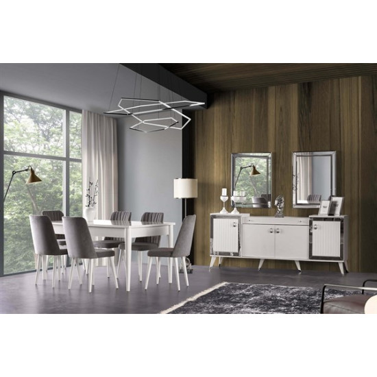 Melody Yemek Odası Takımı - Elden ÖdemeliMelody Yemek Odası Takımı