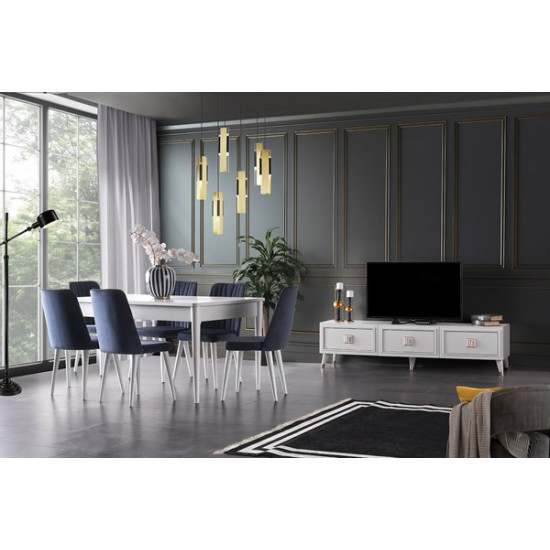 Vilza Yemek Odası Takımı - SenetliVilza Yemek Odası Takımı