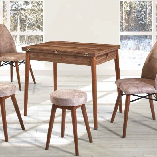 219 Torna Mutfak Masa Takımı - Kemençe - Senetle219 Torna Mutfak Masa Takımı - Kemençe